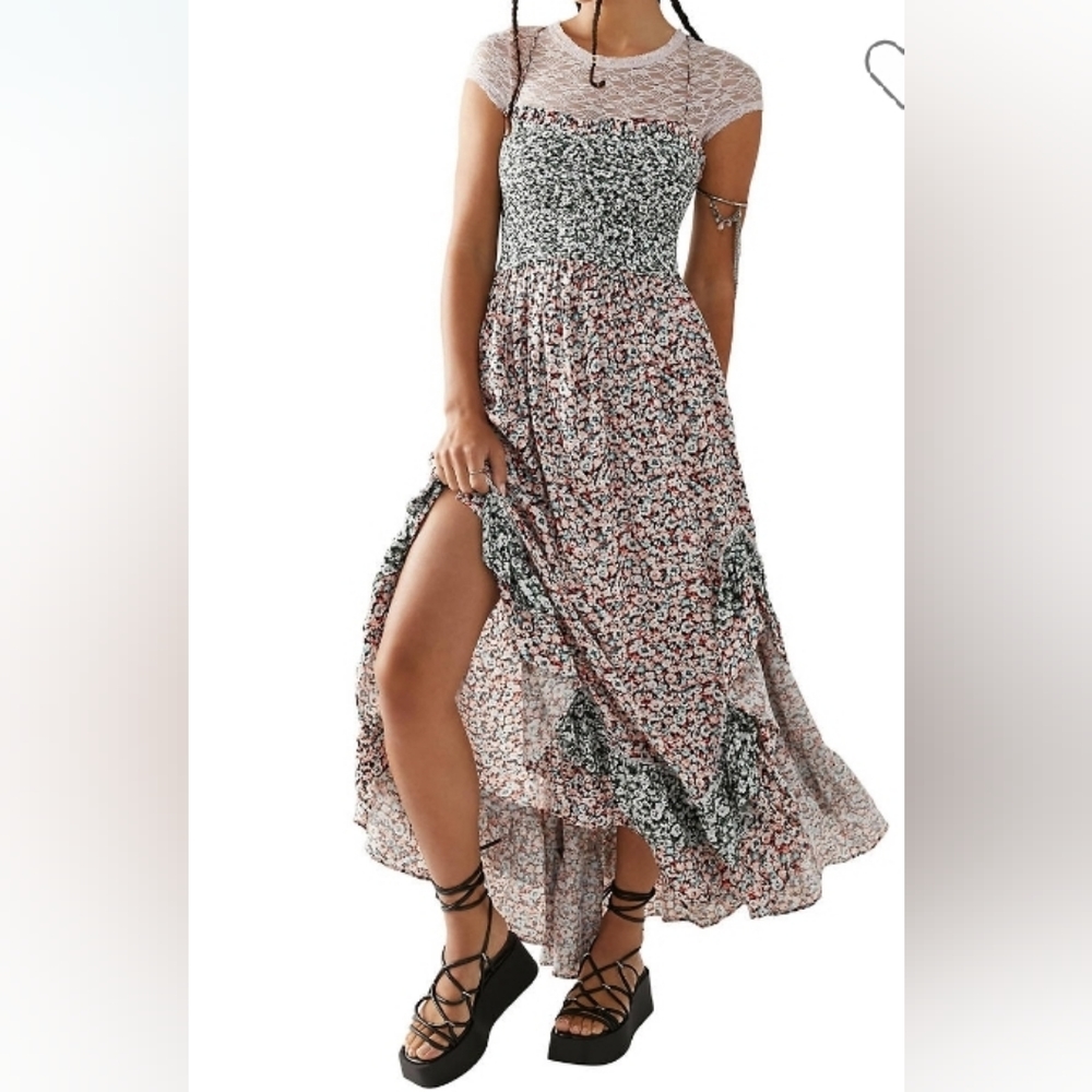 Free People! One I Love Maxi Dress NWOT!
